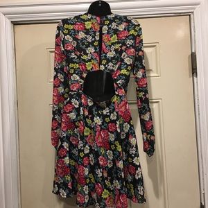 Urban Outfitters floral motif skater dress.